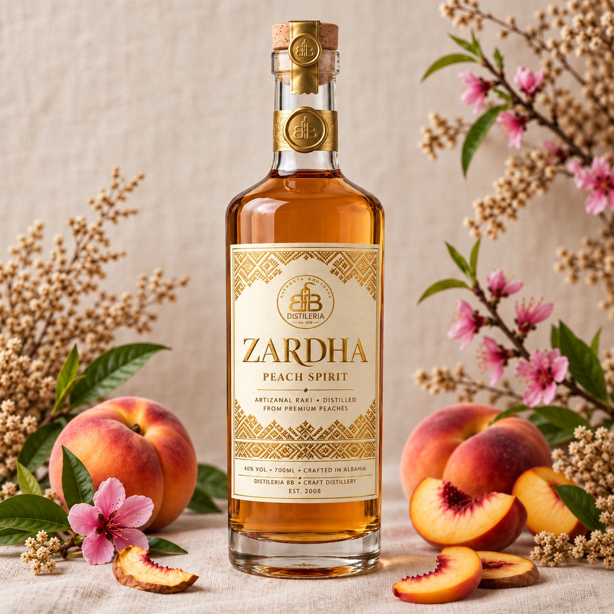 ZARDHA peach spirit by Distileria BB